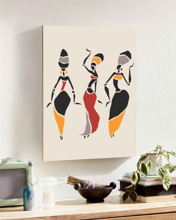 Quadro Decorativo Dançarinas Africanas