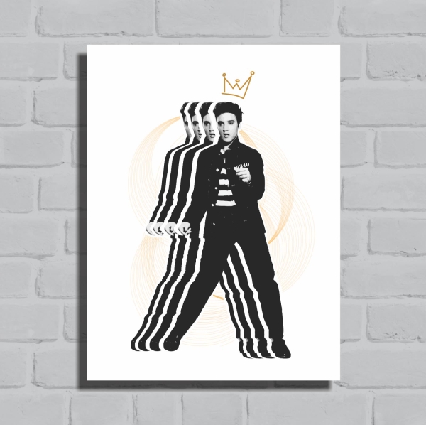 Quadro Decorativo Elvis