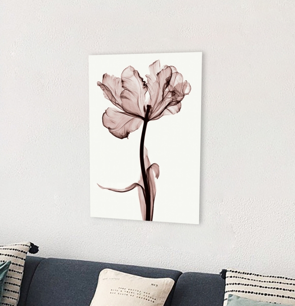 Quadro Decorativo Flor Abstrata