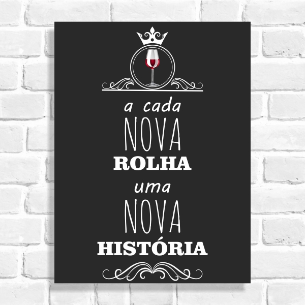 Quadro Decorativo Vinho 02