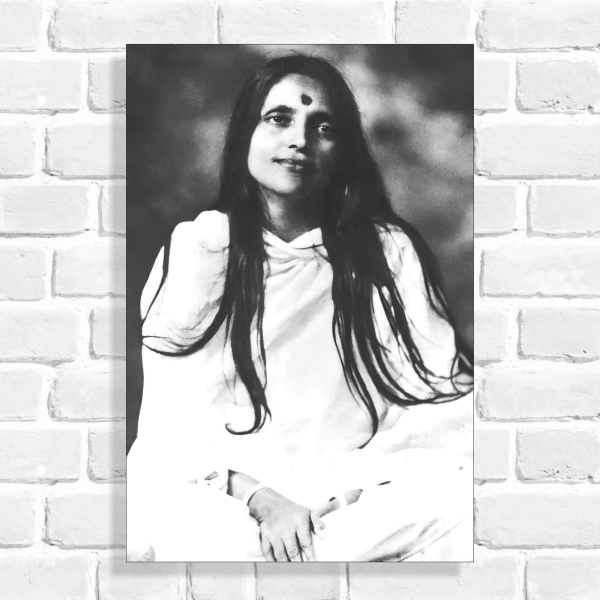 Quadro Decorativo Anandamayi Ma