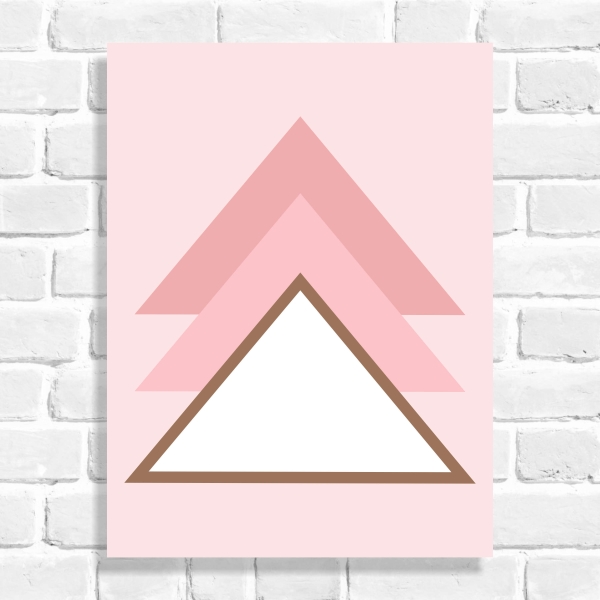 Quadro Decorativo Arte Geométrica