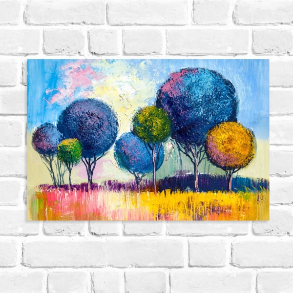 Quadro Decorativo Árvores