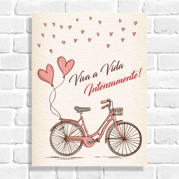Quadro Decorativo Bicicleta