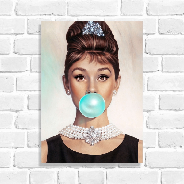 Quadro Decorativo Bonequinha de Luxo