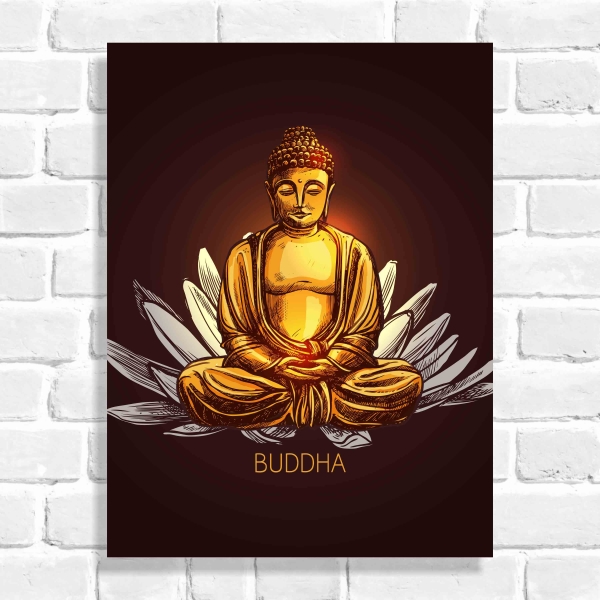 Quadro Decorativo Buddha