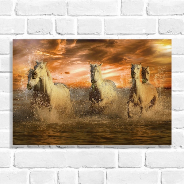 Quadro Decorativo Cavalos
