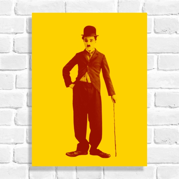 Quadro Decorativo Chaplin