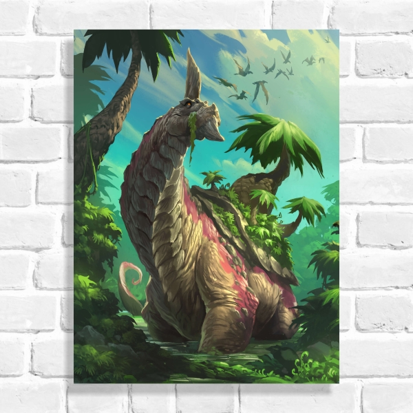 Quadro Decorativo Dinossauro