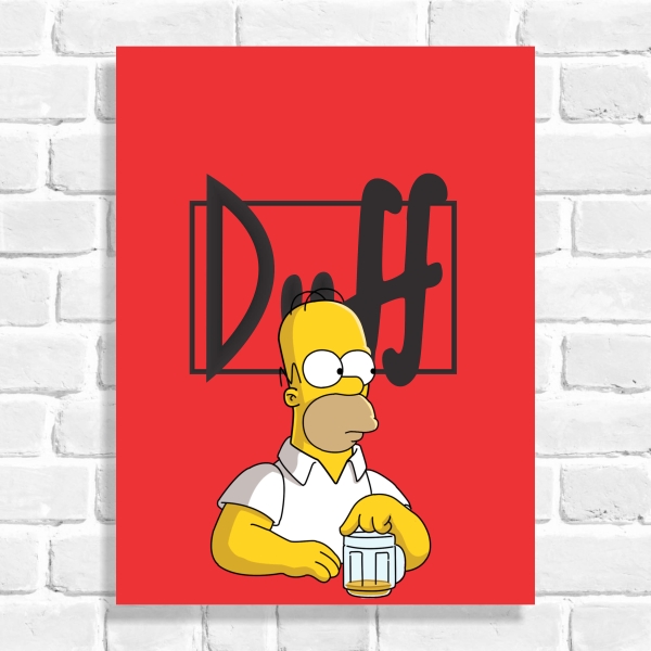 Quadro Decorativo Duff