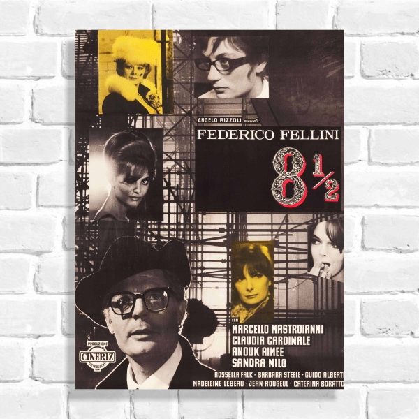 Quadro Decorativo Federico Fellini