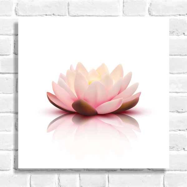 Quadro Decorativo Flor de Lótus