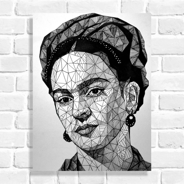 Quadro decorativo Frida Kahlo