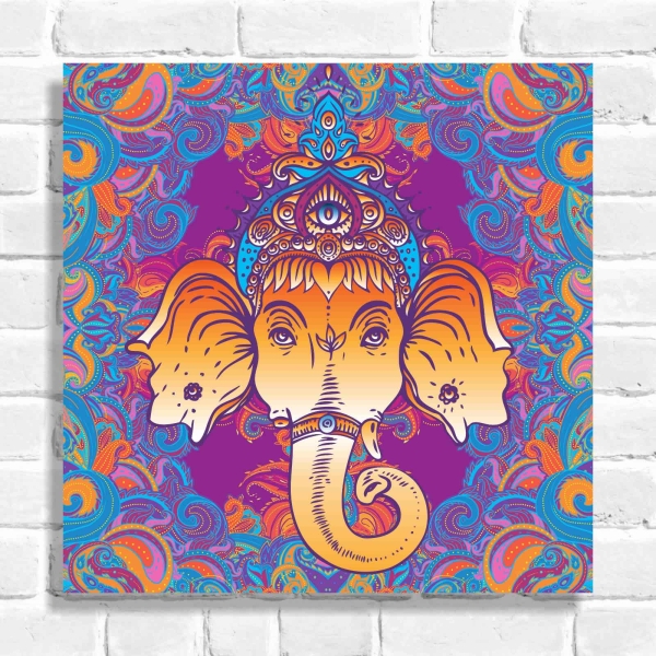 Quadro Decorativo Ganesha