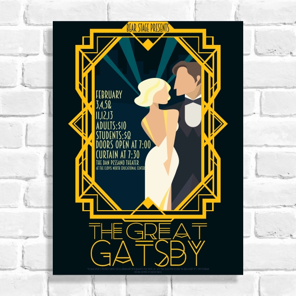 Quadro Decorativo Gatsby