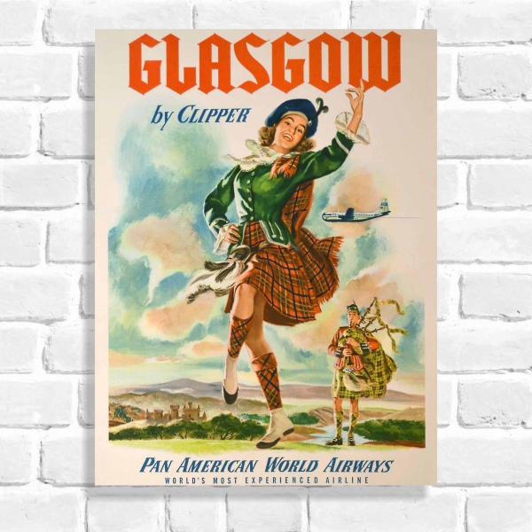 Quadro Decorativo Glasgow