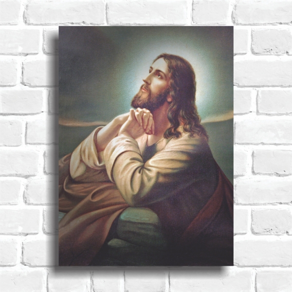 Quadro Decorativo Jesus em Oração