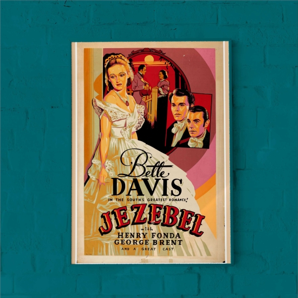 Quadro Decorativo Bette Davis em Jezebel