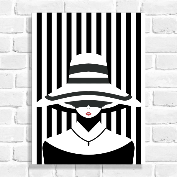 Quadro Decorativo Listras