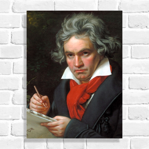 Quadro Decorativo Ludwig Van Beethoven