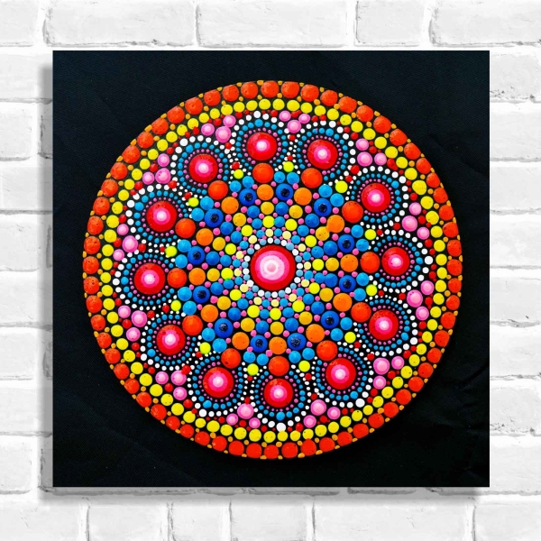 Quadro Decorativo Mandala Circular