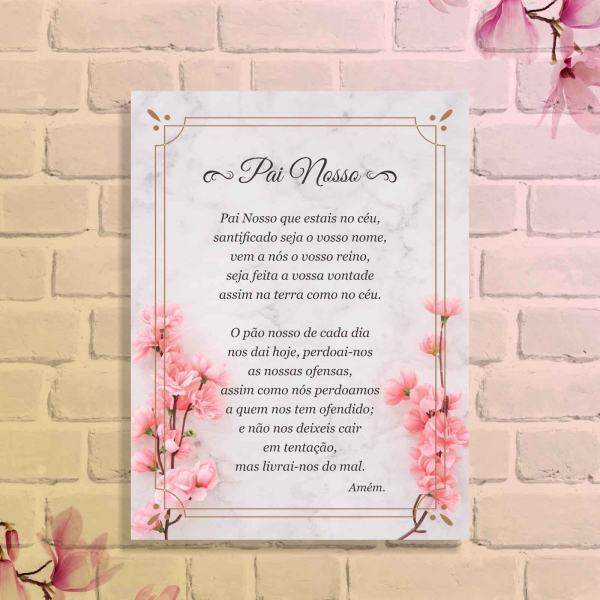 Quadro Decorativo Pai Nosso