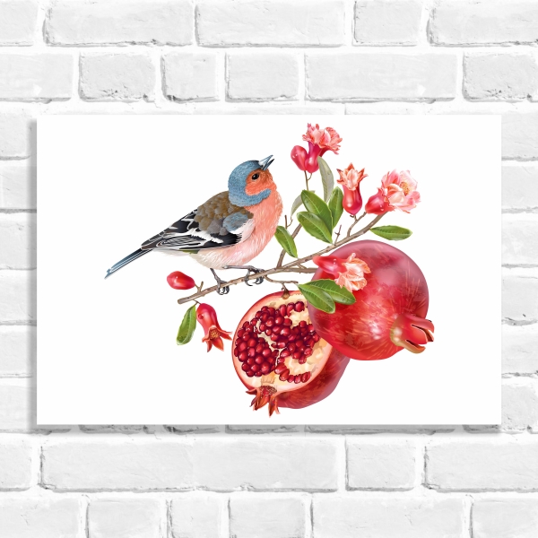 Quadro Decorativo Romã