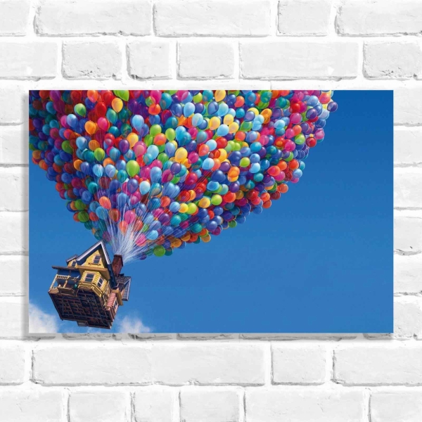 Quadro Decorativo Up: Altas Aventuras
