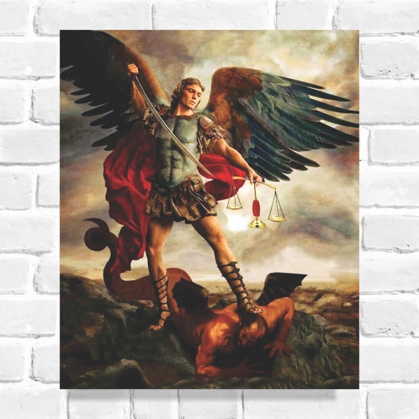 Quadro Decorativo Miguel Arcanjo