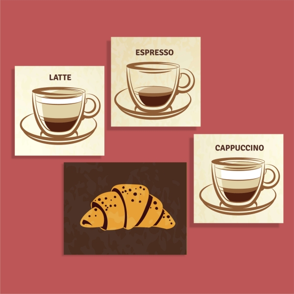 Kit Quadro Decorativo Café