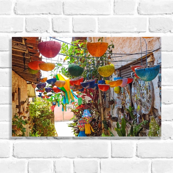 Quadro Decorativo Restaurante no Rio Grande do Norte (Coleção Originais do Brasil)