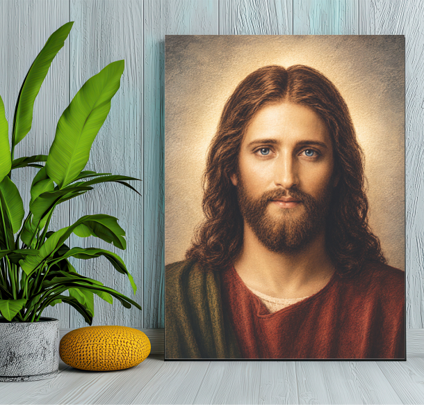 Quadro Decorativo Jesus Frontal